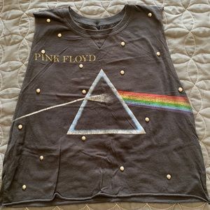 Pink Floyd Crop Muscle Tee